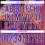 Uniform Purple Shapes Custom Sublimation Geometric White Soccer Jersey Uniform Purple Shapes Custom Sublimation Geometric White Soccer Jersey