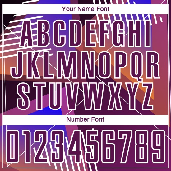 Uniform Purple Shapes Custom Sublimation Geometric White Soccer Jersey Uniform Purple Shapes Custom Sublimation Geometric White Soccer Jersey