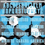 Custom Soccer Jersey Uniform Shape Sublimation Black Geometric Blue-White Sky Custom Soccer Jersey Uniform Shape Sublimation Black Geometric Blue-White Sky