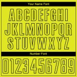 Jersey Yellow Custom Uniform Black-White Neon Sublimation Soccer Jersey Yellow Custom Uniform Black-White Neon Sublimation Soccer