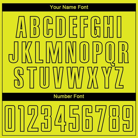 Jersey Yellow Custom Uniform Black-White Neon Sublimation Soccer Jersey Yellow Custom Uniform Black-White Neon Sublimation Soccer