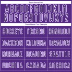 Uniform Soccer Jersey Geometric White Custom Shape Sublimation Purple Uniform Soccer Jersey Geometric White Custom Shape Sublimation Purple