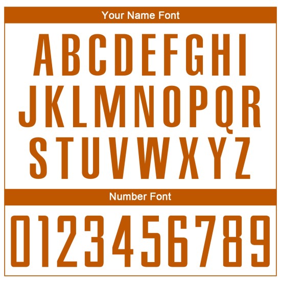 Orange Uniform White Soccer Custom Jersey Texas Sublimation Orange Uniform White Soccer Custom Jersey Texas Sublimation