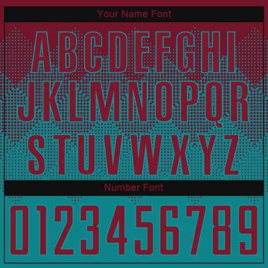 Crimson Sublimation Teal Custom Soccer Jersey Uniform