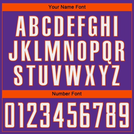 Sublimation Pinstripe Custom White-Orange Fade Soccer Purple Uniform Jersey Fashion Sublimation Pinstripe Custom White-Orange Fade Soccer Purple Uniform Jersey Fashion