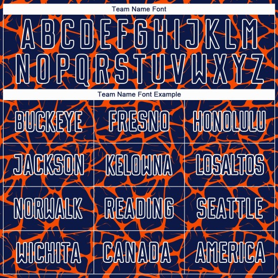 Abstract Soccer Network Jersey Custom Orange-White Splash Navy Sublimation Uniform