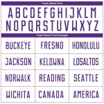 Purple Custom White Jersey Uniform Soccer Sublimation Purple Custom White Jersey Uniform Soccer Sublimation