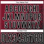 Sublimation Black-White Art Jersey Crimson Soccer Custom Fragment Abstract Uniform Sublimation Black-White Art Jersey Crimson Soccer Custom Fragment Abstract Uniform