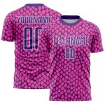 Jersey Purple-White Soccer Snake Skin Pink Custom Sublimation Uniform Jersey Purple-White Soccer Snake Skin Pink Custom Sublimation Uniform