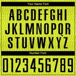 Sublimation Jersey Soccer Black-White Gold Custom Uniform