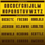 Sleeve Sublimation Brown Jersey Long Custom Fade Fashion Uniform Soccer Gold Sleeve Sublimation Brown Jersey Long Custom Fade Fashion Uniform Soccer Gold