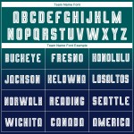 Teal Fade Uniform Sublimation Jersey Fashion Soccer White-Navy Custom Sleeve Long Teal Fade Uniform Sublimation Jersey Fashion Soccer White-Navy Custom Sleeve Long