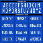 Blue Shapes Jersey Thunder Custom Black Sublimation Geometric Uniform Soccer Blue Shapes Jersey Thunder Custom Black Sublimation Geometric Uniform Soccer