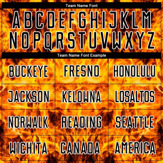 Yellow Custom Jersey Uniform Flame Black-White Sublimation Soccer Yellow Custom Jersey Uniform Flame Black-White Sublimation Soccer