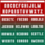 Soccer Fade Green White-Kelly Jersey Sublimation Uniform Red Custom Fashion Sleeve Long Soccer Fade Green White-Kelly Jersey Sublimation Uniform Red Custom Fashion Sleeve Long