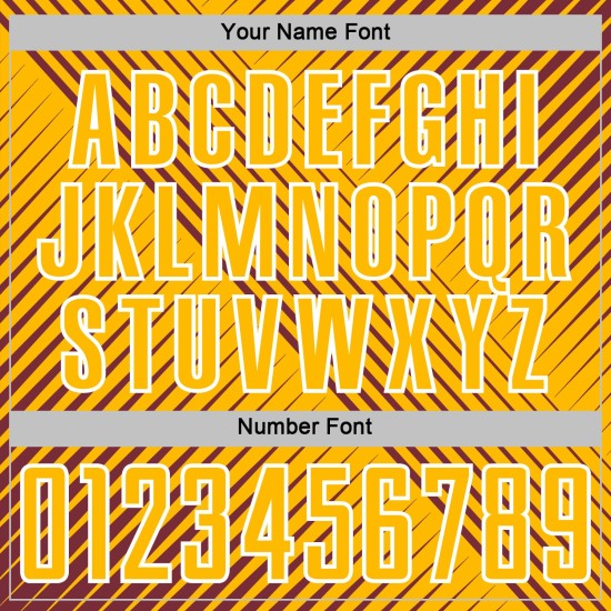 Burgundy Jersey Soccer Custom Line Gold-White Uniform Sublimation Burgundy Jersey Soccer Custom Line Gold-White Uniform Sublimation