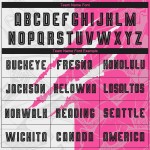 Pattern Uniform Black-Pink Sublimation Custom Scratch Graffiti Jersey Soccer Pattern Uniform Black-Pink Sublimation Custom Scratch Graffiti Jersey Soccer