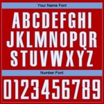 White-Light Pinstripe Fade Fashion Jersey Sublimation Custom Red Uniform Soccer Blue White-Light Pinstripe Fade Fashion Jersey Sublimation Custom Red Uniform Soccer Blue