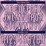 Pink Jersey Geometric Shapes Soccer Sublimation Navy Custom Light Uniform Pink Jersey Geometric Shapes Soccer Sublimation Navy Custom Light Uniform