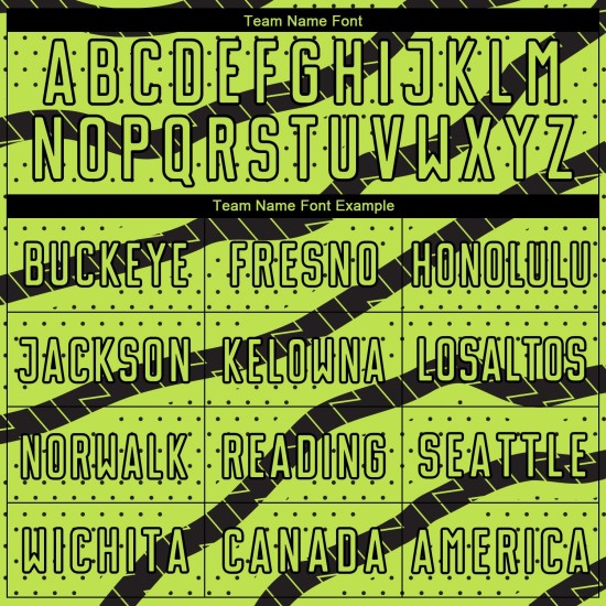 Soccer Uniform Green Black Sublimation Lines And Dots Custom Neon Jersey Soccer Uniform Green Black Sublimation Lines And Dots Custom Neon Jersey