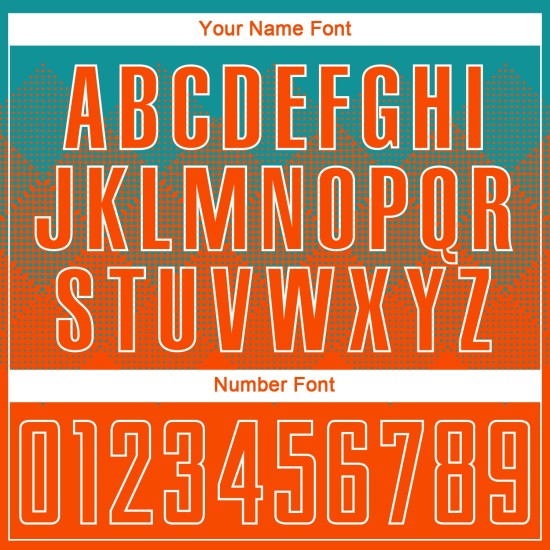 Soccer Uniform Jersey Teal Orange-White Custom Sublimation Soccer Uniform Jersey Teal Orange-White Custom Sublimation