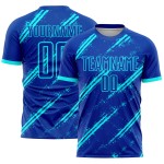 Soccer Lakes Sublimation Jersey Royal Uniform Blue Custom Soccer Lakes Sublimation Jersey Royal Uniform Blue Custom