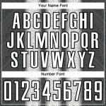 Steel Ethnic Jersey White-Black Gray Stripes Soccer Sublimation Uniform Custom Steel Ethnic Jersey White-Black Gray Stripes Soccer Sublimation Uniform Custom