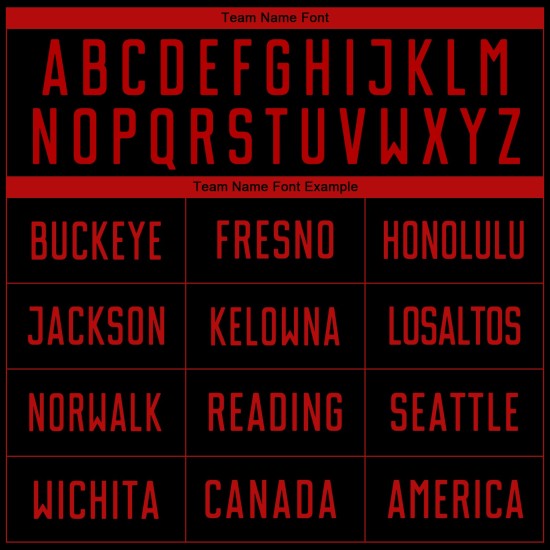 Custom Uniform Black Jersey Red Soccer Sublimation Custom Uniform Black Jersey Red Soccer Sublimation