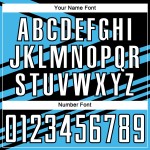 White-Black Sublimation Line Blue Uniform Sky Soccer Jersey Custom White-Black Sublimation Line Blue Uniform Sky Soccer Jersey Custom