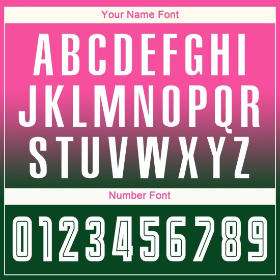 Sublimation Custom Soccer Jersey Pink Fade Uniform White-Green Long Sleeve Fashion