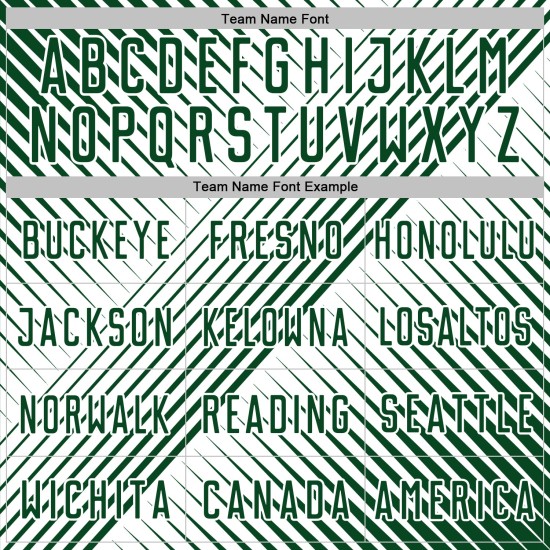 Soccer Jersey Custom Sublimation Line White Green Uniform