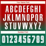 Soccer Fade Green White-Kelly Jersey Sublimation Uniform Red Custom Fashion Sleeve Long Soccer Fade Green White-Kelly Jersey Sublimation Uniform Red Custom Fashion Sleeve Long