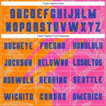 Soccer Uniform Custom Graffiti Orange-Pink Jersey Sublimation Scratch Royal Bay Pattern Soccer Uniform Custom Graffiti Orange-Pink Jersey Sublimation Scratch Royal Bay Pattern