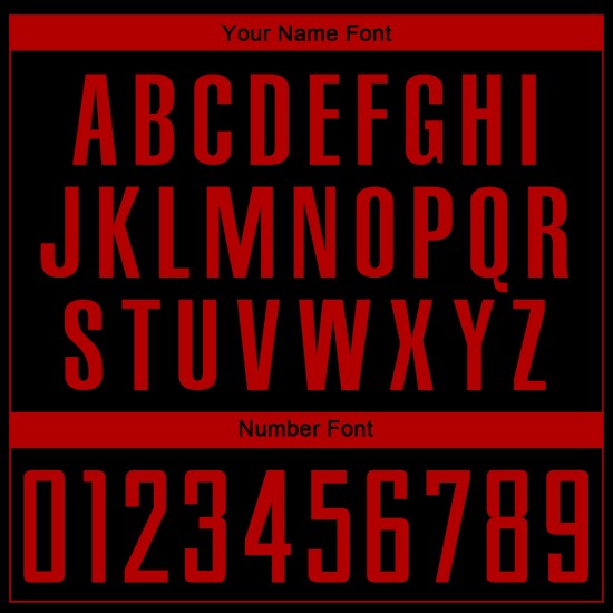 Custom Uniform Black Jersey Red Soccer Sublimation Custom Uniform Black Jersey Red Soccer Sublimation