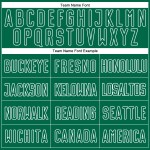 Green-White Kelly Fashion Custom Gray Sublimation Uniform Soccer Jersey Split