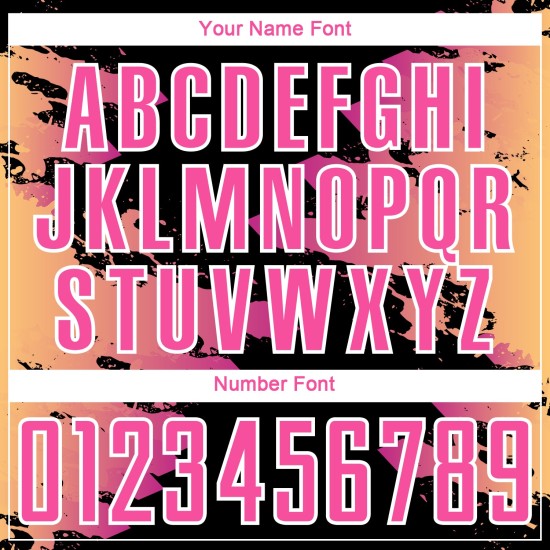 Jersey Pink Custom Soccer Uniform Splash Black-White Sublimation Jersey Pink Custom Soccer Uniform Splash Black-White Sublimation