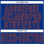 Royal Custom Splash Orange Sublimation Uniform Jersey Soccer Royal Custom Splash Orange Sublimation Uniform Jersey Soccer