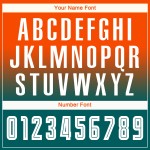 Jersey Fashion Sleeve Long Sublimation Fade White-Teal Orange Soccer Uniform Custom Jersey Fashion Sleeve Long Sublimation Fade White-Teal Orange Soccer Uniform Custom