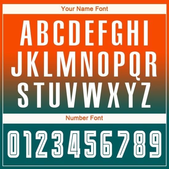 Jersey Fashion Sleeve Long Sublimation Fade White-Teal Orange Soccer Uniform Custom Jersey Fashion Sleeve Long Sublimation Fade White-Teal Orange Soccer Uniform Custom