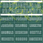 Sublimation Green-Gold Green Jersey Custom Kelly Kelly Uniform Soccer Sublimation Green-Gold Green Jersey Custom Kelly Kelly Uniform Soccer