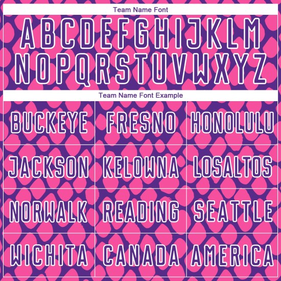 Jersey Purple-White Soccer Snake Skin Pink Custom Sublimation Uniform Jersey Purple-White Soccer Snake Skin Pink Custom Sublimation Uniform