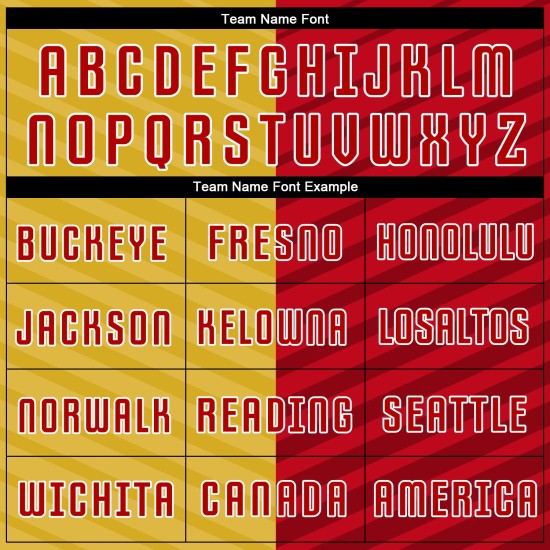 Soccer Custom Red-White Uniform Jersey Gold Sublimation Soccer Custom Red-White Uniform Jersey Gold Sublimation