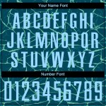 Sublimation Teal Light Soccer Uniform Jersey Custom Blue-Black Sublimation Teal Light Soccer Uniform Jersey Custom Blue-Black