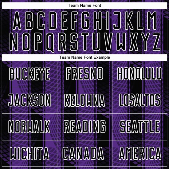 Purple-White Jersey Black Uniform Abstract Sublimation Custom Network Soccer Purple-White Jersey Black Uniform Abstract Sublimation Custom Network Soccer