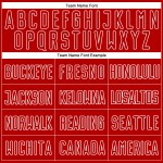 Sublimation Jersey Uniform Split Soccer Red-White Custom Gray Fashion