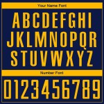 Jersey Soccer Sublimation Navy Uniform Custom Gold Jersey Soccer Sublimation Navy Uniform Custom Gold