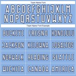 Custom Jersey Blue White-Navy Shape Soccer Uniform Geometric Light Sublimation Custom Jersey Blue White-Navy Shape Soccer Uniform Geometric Light Sublimation