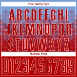 Light Jersey Red-White Custom Blue Uniform Sublimation Soccer Light Jersey Red-White Custom Blue Uniform Sublimation Soccer