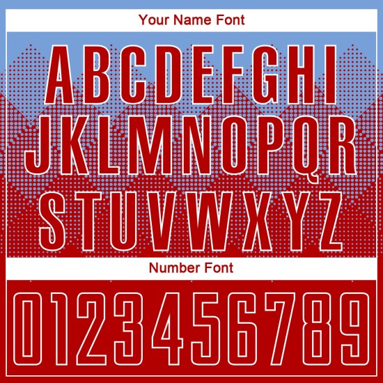 Light Jersey Red-White Custom Blue Uniform Sublimation Soccer Light Jersey Red-White Custom Blue Uniform Sublimation Soccer