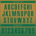 Sleeve Jersey Sublimation Gold Fashion Soccer Fade Kelly Green Old Uniform Long Custom Sleeve Jersey Sublimation Gold Fashion Soccer Fade Kelly Green Old Uniform Long Custom